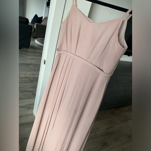 Jr. Bridesmaid Dress Azazie Taupe - Picture 13 of 13